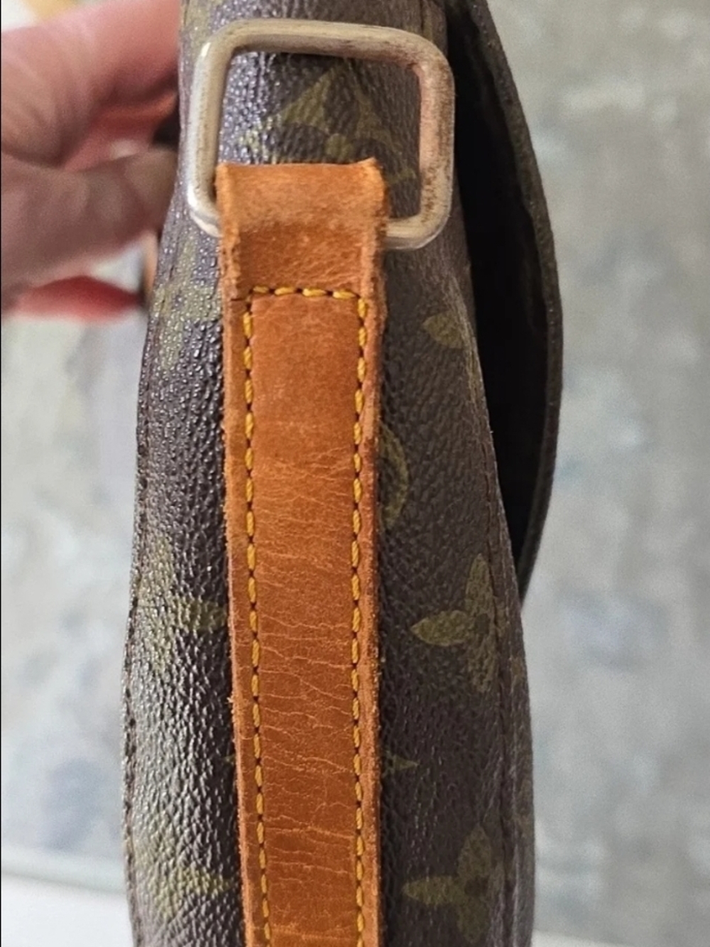 RARE Pre-1982 Louis Vuitton Chantilly GM Vuittonite Lining. Project Piece - Picture 3 of 12